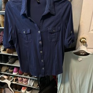 Blue women’s shirt